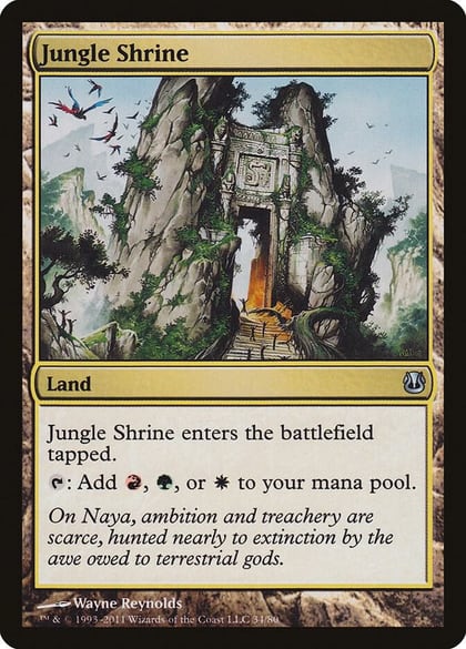 Jungle Shrine, Duel Decks: Ajani vs. Nicol Bolas 34
