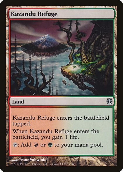 Kazandu Refuge, Duel Decks: Ajani vs. Nicol Bolas 35