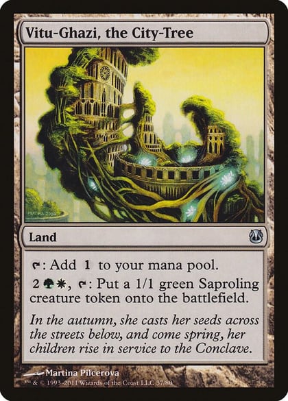 Vitu-Ghazi, the City-Tree, Duel Decks: Ajani vs. Nicol Bolas 37