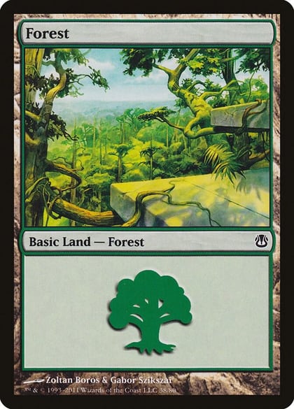 Forest (38), Duel Decks: Ajani vs. Nicol Bolas 38