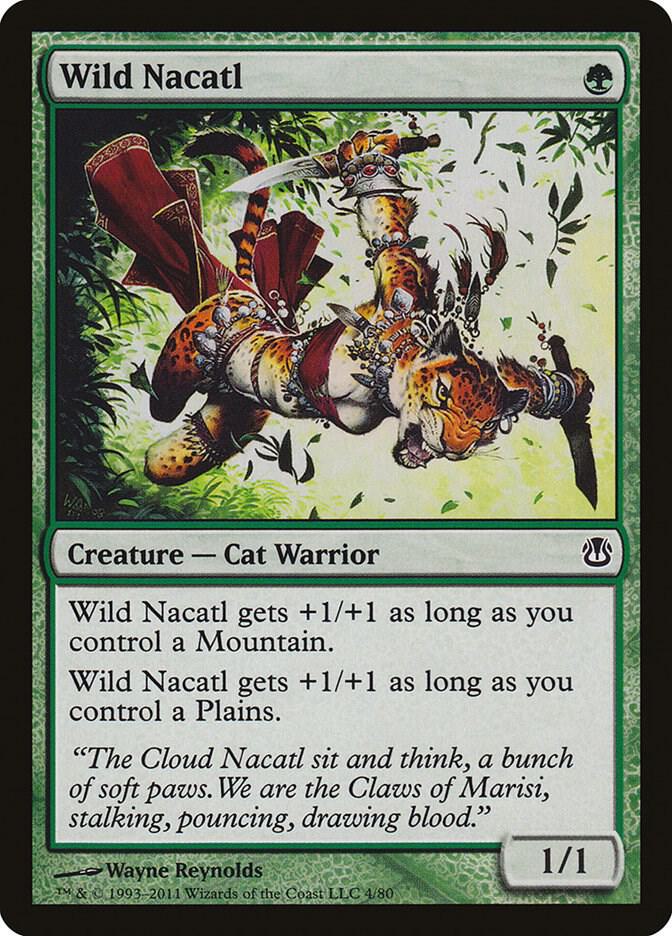 Wild Nacatl, Duel Decks: Ajani vs. Nicol Bolas 4