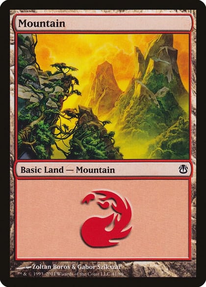 Mountain (41), Duel Decks: Ajani vs. Nicol Bolas 41