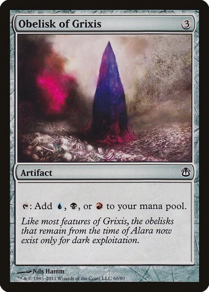 Obelisk of Grixis, Duel Decks: Ajani vs. Nicol Bolas 60