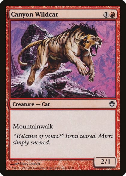 Canyon Wildcat, Duel Decks: Ajani vs. Nicol Bolas 6