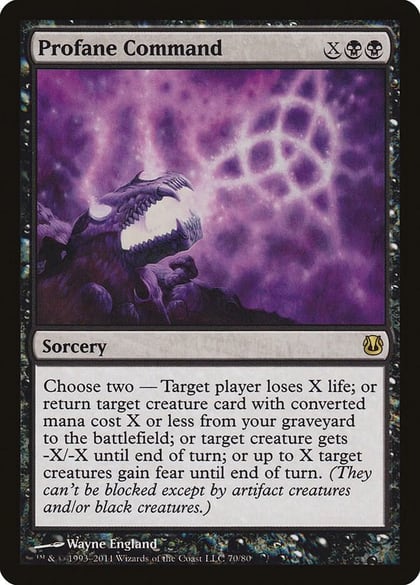 Profane Command, Duel Decks: Ajani vs. Nicol Bolas 70
