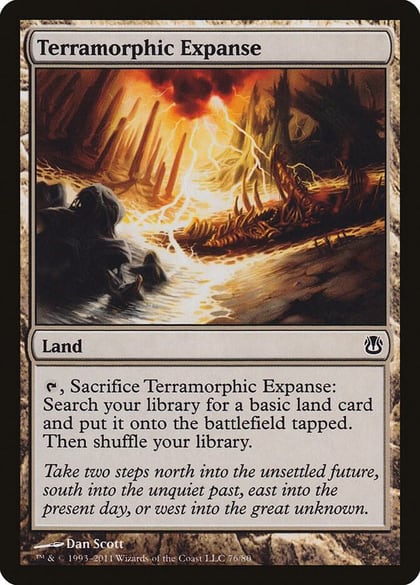 Terramorphic Expanse, Duel Decks: Ajani vs. Nicol Bolas 76