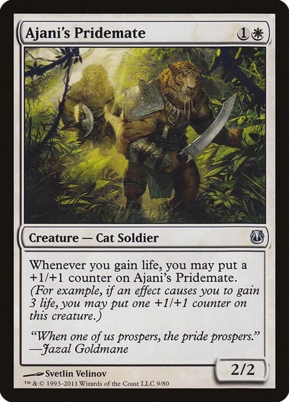 Ajani's Pridemate, Duel Decks: Ajani vs. Nicol Bolas 9