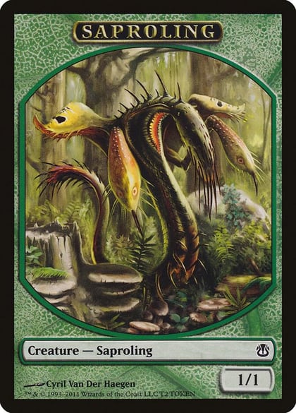 Saproling Token, Duel Decks: Ajani vs. Nicol Bolas T2