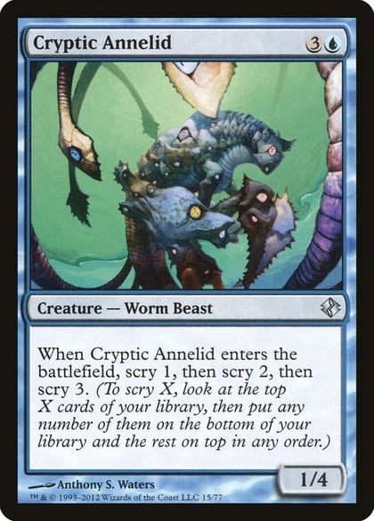 Cryptic Annelid, Duel Decks: Venser vs. Koth 15