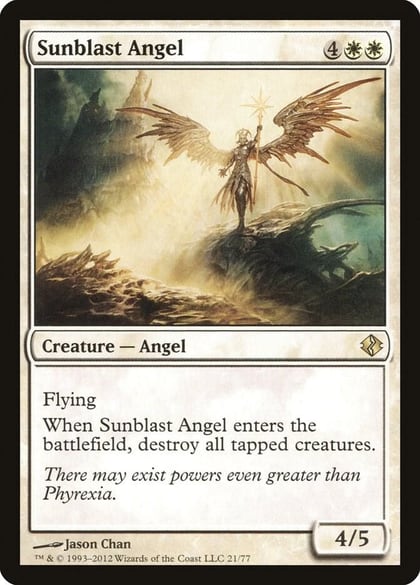 Sunblast Angel, Duel Decks: Venser vs. Koth 21