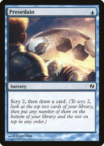 Preordain, Duel Decks: Venser vs. Koth 24