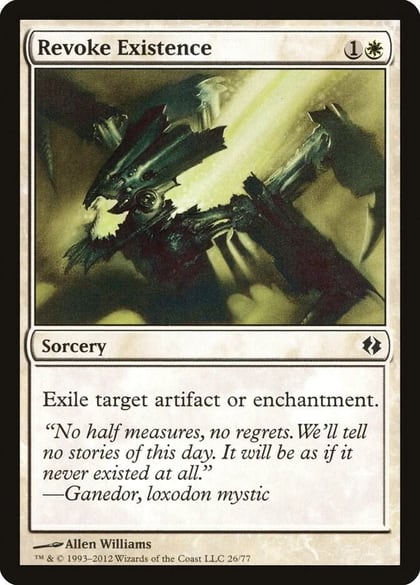 Revoke Existence, Duel Decks: Venser vs. Koth 26