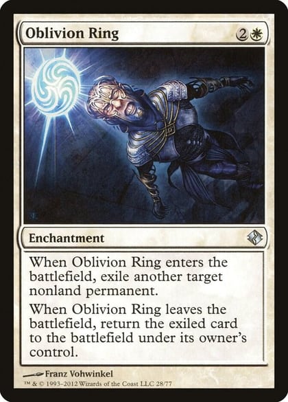 Oblivion Ring, Duel Decks: Venser vs. Koth 28