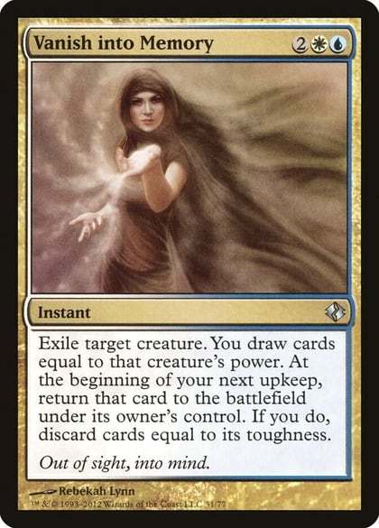 Vanish into Memory, Duel Decks: Venser vs. Koth 31