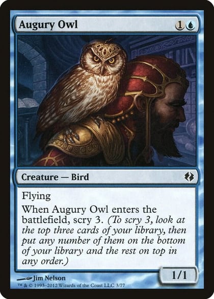 Augury Owl, Duel Decks: Venser vs. Koth 3