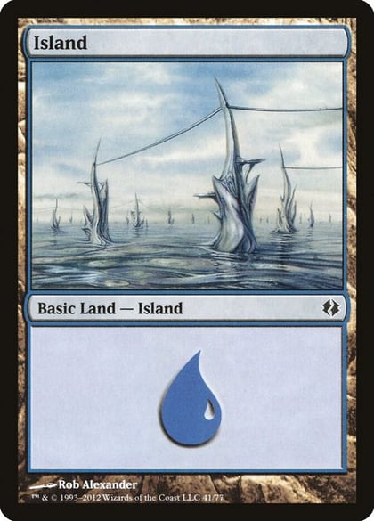 Island (41), Duel Decks: Venser vs. Koth 41