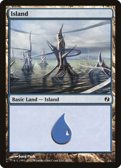 Island (42), Duel Decks: Venser vs. Koth 42