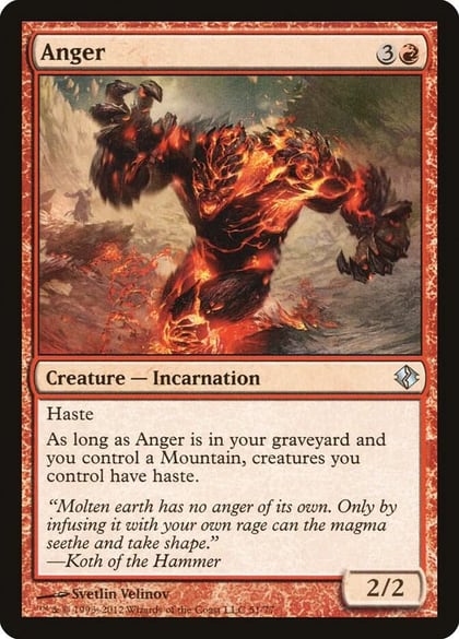Anger, Duel Decks: Venser vs. Koth 51