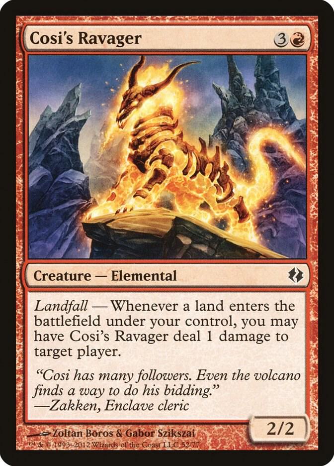 Cosi's Ravager, Duel Decks: Venser vs. Koth 52