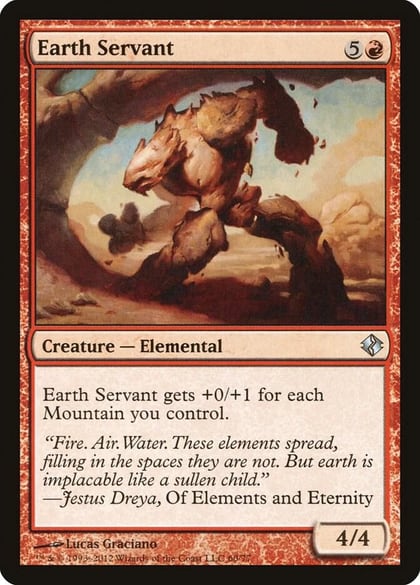 Earth Servant, Duel Decks: Venser vs. Koth 60