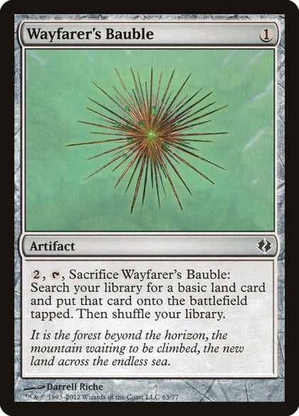 Wayfarer's Bauble, Duel Decks: Venser vs. Koth 63