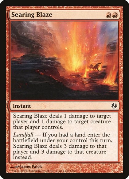 Searing Blaze, Duel Decks: Venser vs. Koth 67
