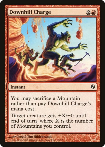 Downhill Charge, Duel Decks: Venser vs. Koth 69