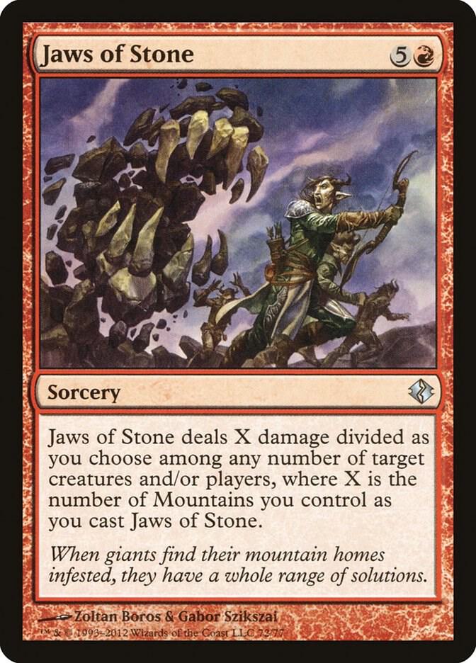 Jaws of Stone, Duel Decks: Venser vs. Koth 72