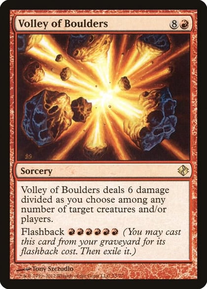 Volley of Boulders, Duel Decks: Venser vs. Koth 73