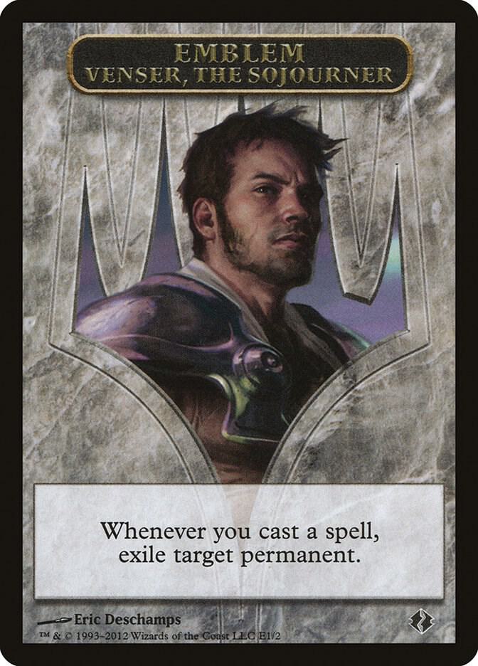 Emblem - Venser, the Sojourner, Duel Decks: Venser vs. Koth E1