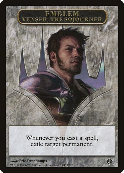 Emblem - Venser, the Sojourner, Duel Decks: Venser vs. Koth E1