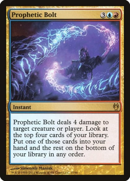 Prophetic Bolt, Duel Decks: Izzet vs. Golgari 27
