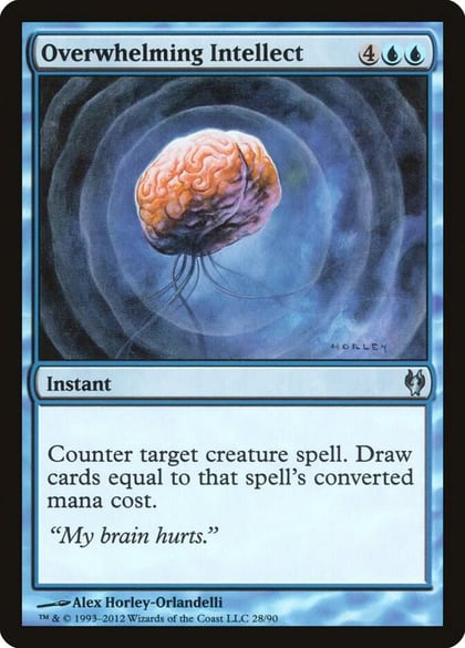 Overwhelming Intellect, Duel Decks: Izzet vs. Golgari 28