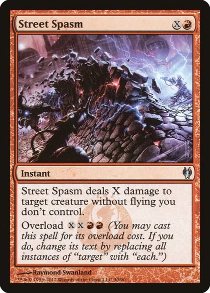 Street Spasm, Duel Decks: Izzet vs. Golgari 30