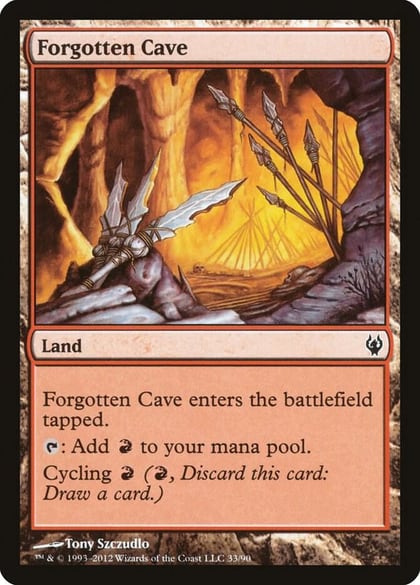 Forgotten Cave, Duel Decks: Izzet vs. Golgari 33
