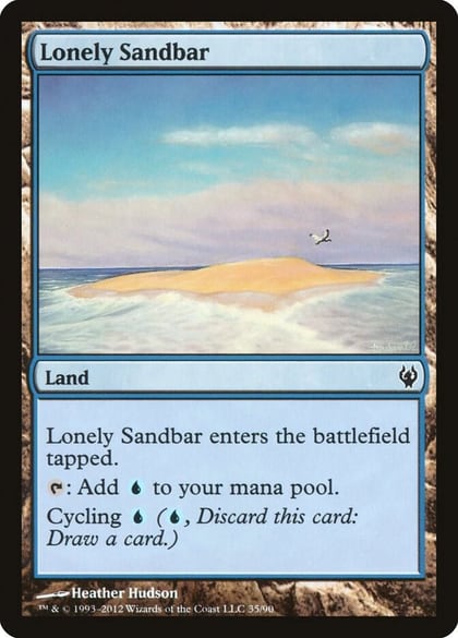Lonely Sandbar, Duel Decks: Izzet vs. Golgari 35
