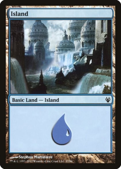 Island (37), Duel Decks: Izzet vs. Golgari 37