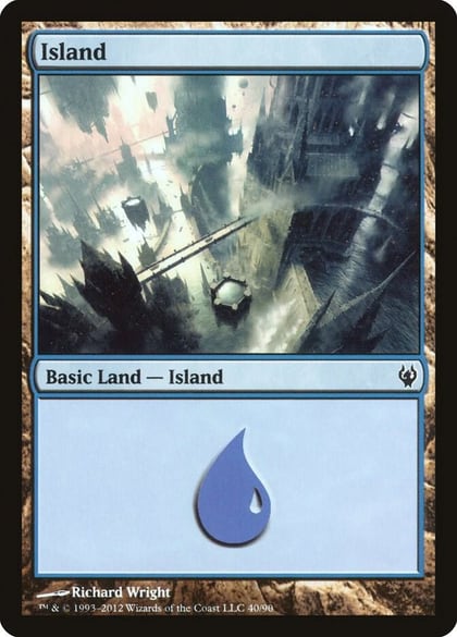 Island (40), Duel Decks: Izzet vs. Golgari 40