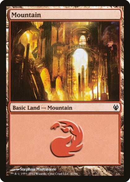 Mountain (41), Duel Decks: Izzet vs. Golgari 41