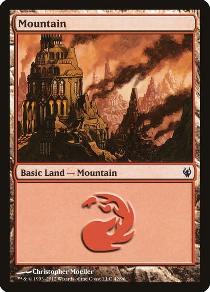 Mountain (42), Duel Decks: Izzet vs. Golgari 42