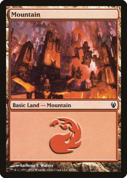 Mountain (43), Duel Decks: Izzet vs. Golgari 43