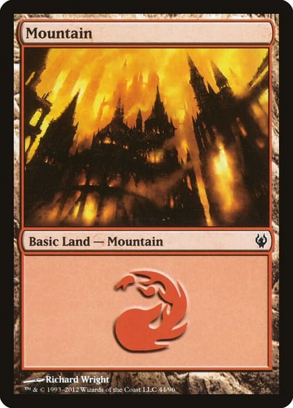 Mountain (44), Duel Decks: Izzet vs. Golgari 44