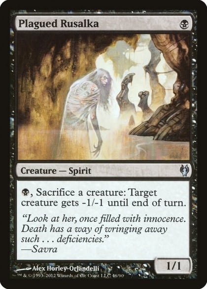 Plagued Rusalka, Duel Decks: Izzet vs. Golgari 46