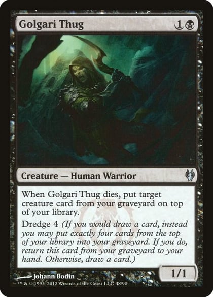 Golgari Thug, Duel Decks: Izzet vs. Golgari 48