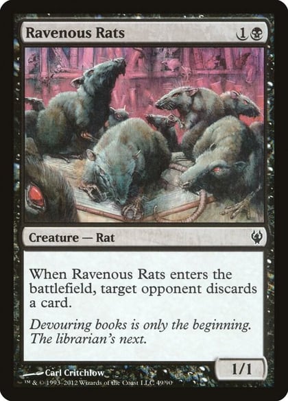 Ravenous Rats, Duel Decks: Izzet vs. Golgari 49