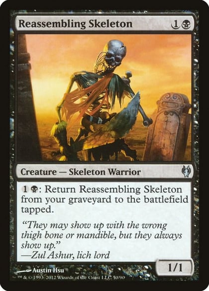 Reassembling Skeleton, Duel Decks: Izzet vs. Golgari 50