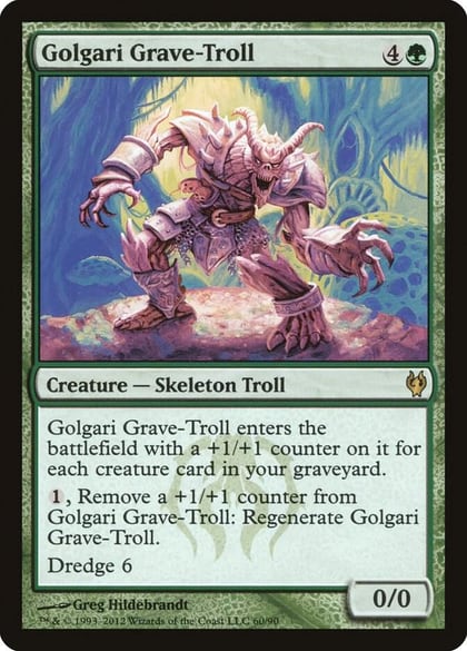 Golgari Grave-Troll, Duel Decks: Izzet vs. Golgari 60