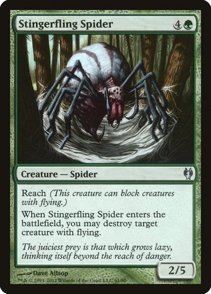 Stingerfling Spider, Duel Decks: Izzet vs. Golgari 61