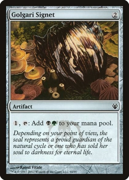 Golgari Signet, Duel Decks: Izzet vs. Golgari 66