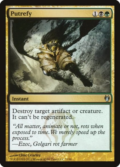 Putrefy, Duel Decks: Izzet vs. Golgari 71